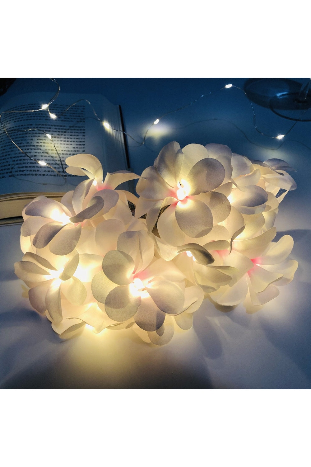 Rose Petal LED String Lights | Bowlift