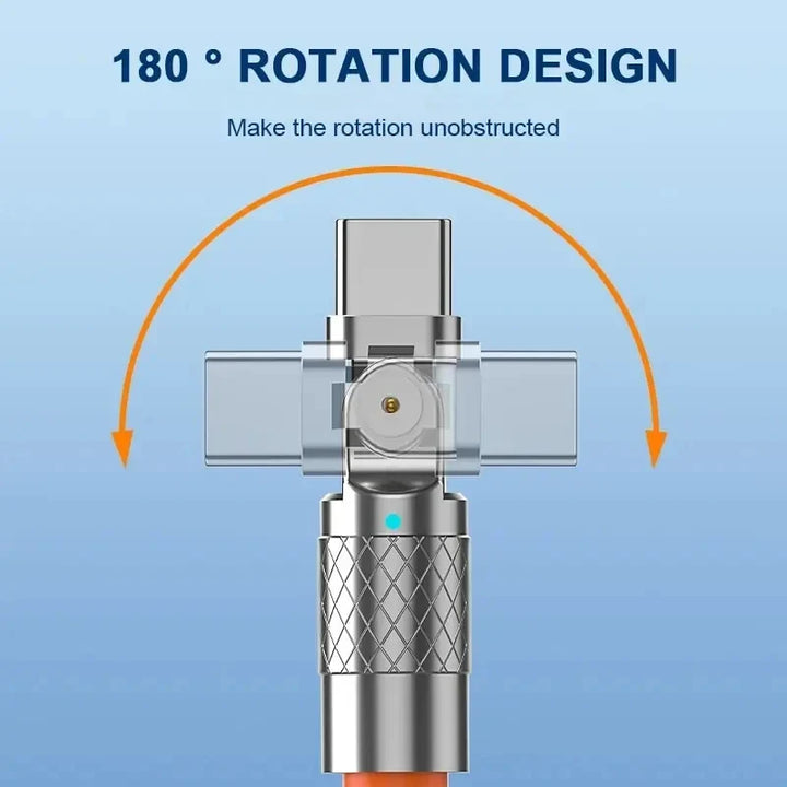 BowLift | Rotatable Fast Charge Data Cable