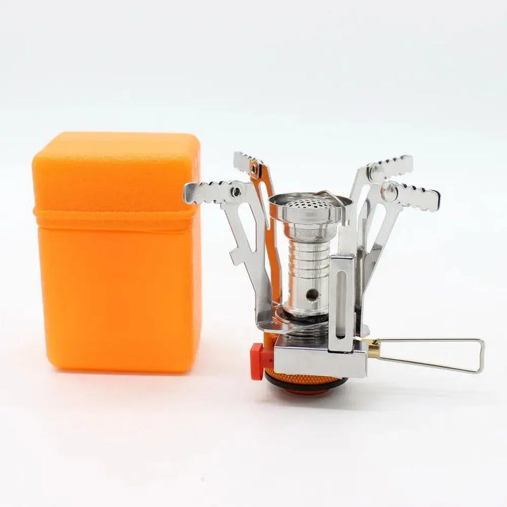 BowLift | Trekko Camping Gas Stove | Foldable & Ultralight | 3000W High Performance | Aluminum & Stainless Steel | For Outdoor & Trekking