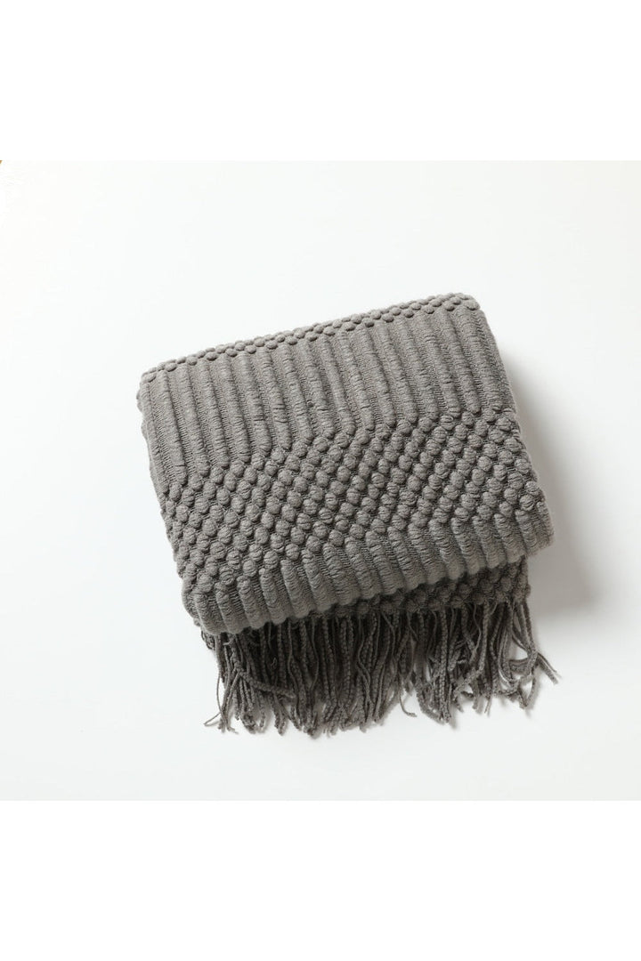 Solid Color Sofa Blanket | Bowlift