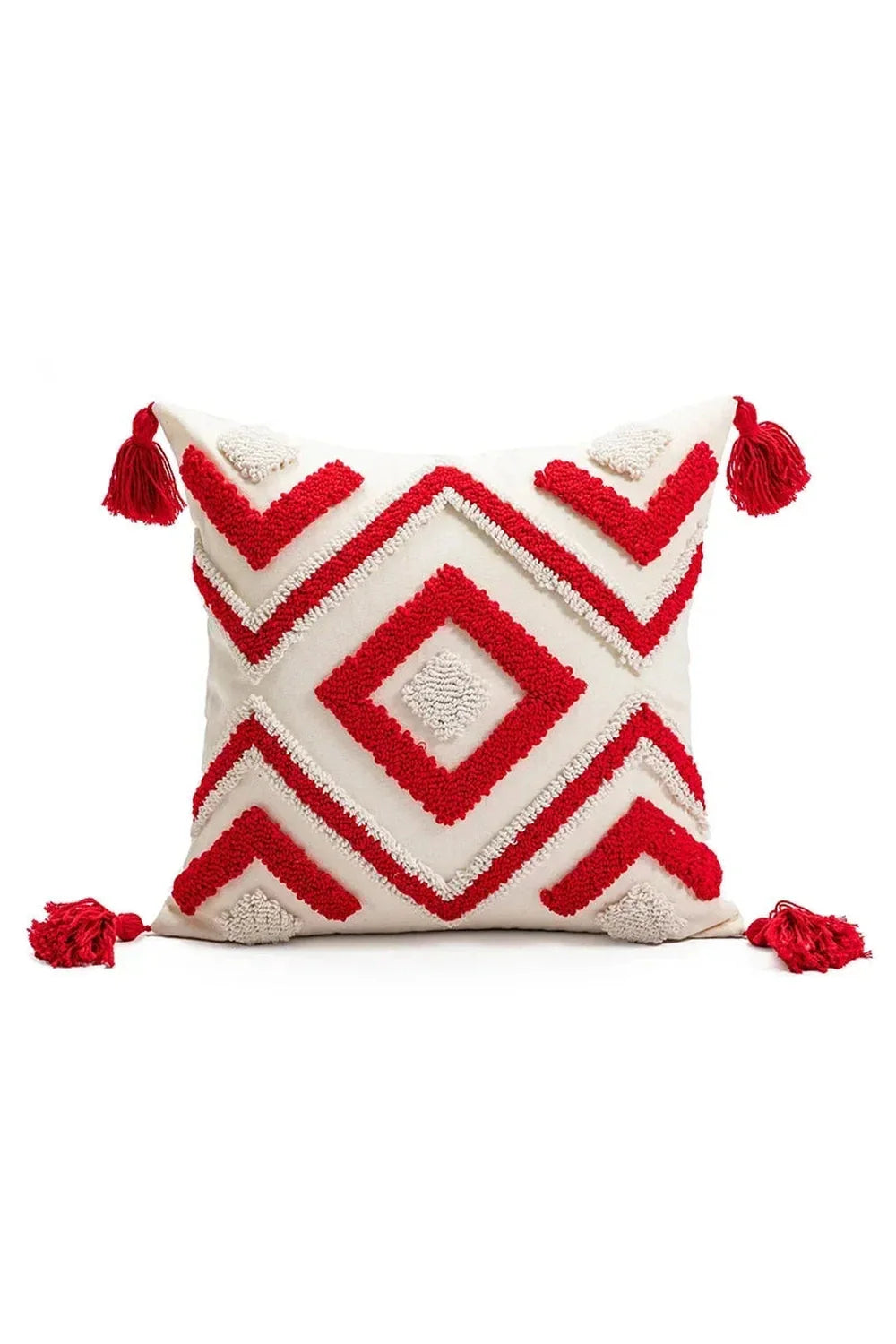 red Christmas cushion cover | Bowlift