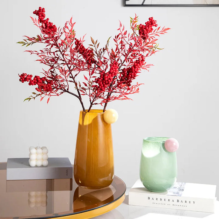 Globe Glass Chubby Vase | Bowlift