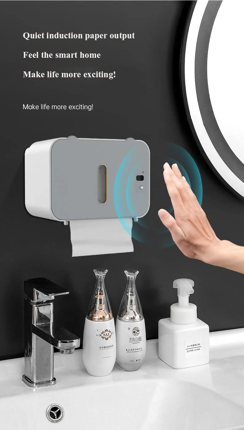 BowLift | Wall-Mounted Smart Automatic Tissue Dispenser