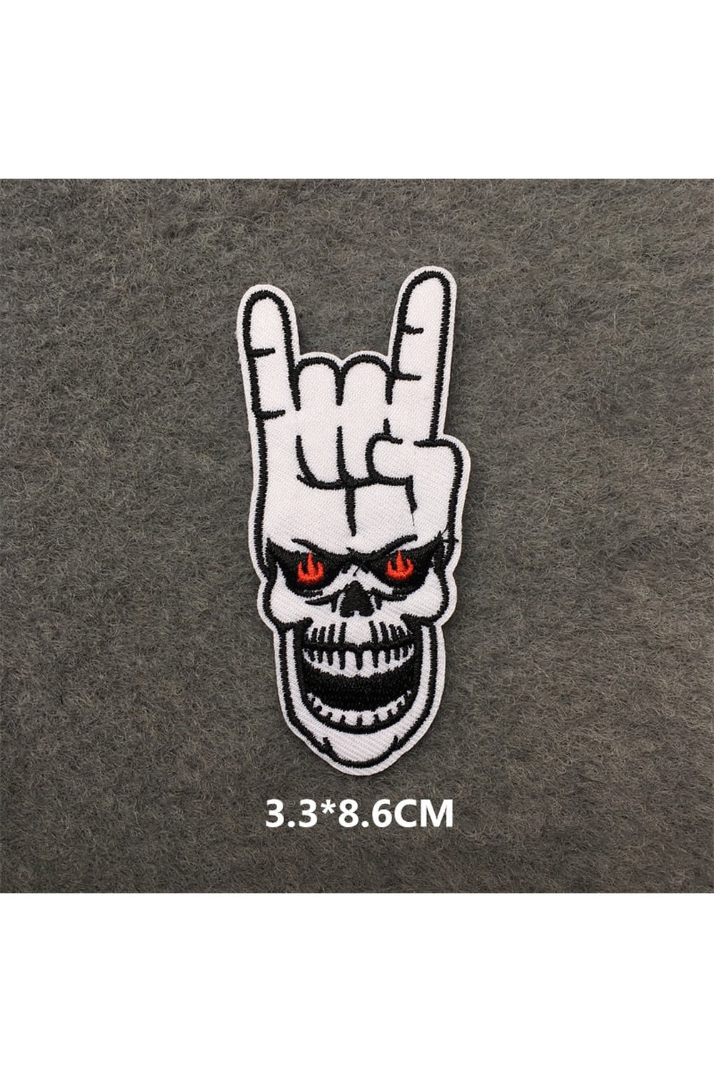Punk embroidered patch set | Bowlift