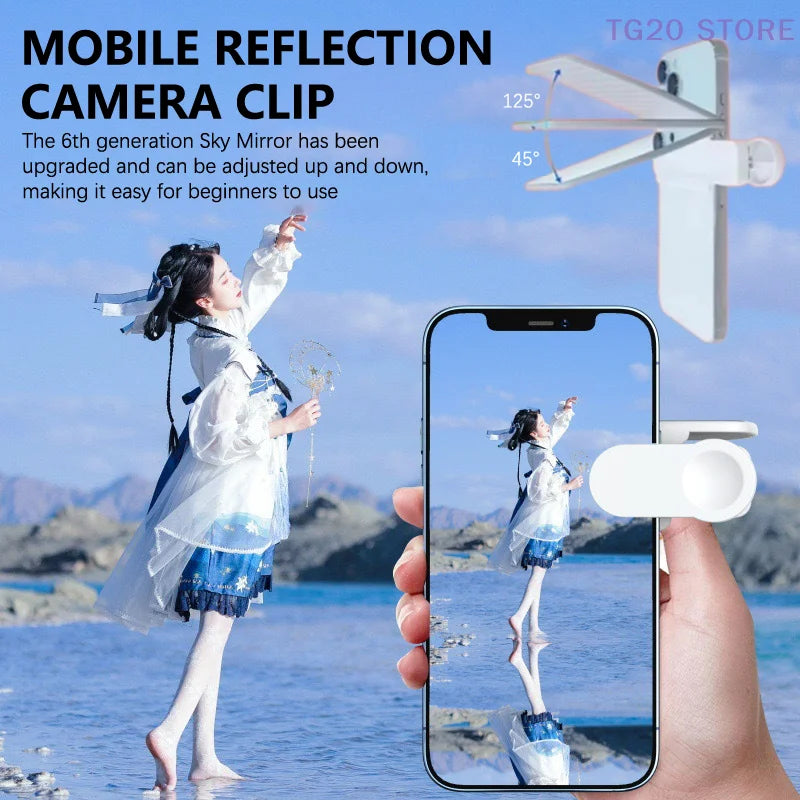 BowLift | Phone Camera Mirror Reflection Effect Clip Kit