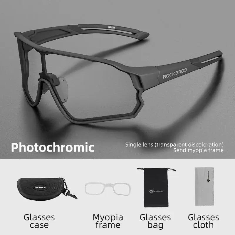 Bicycle glasses with photochromic lenses | Bowlift