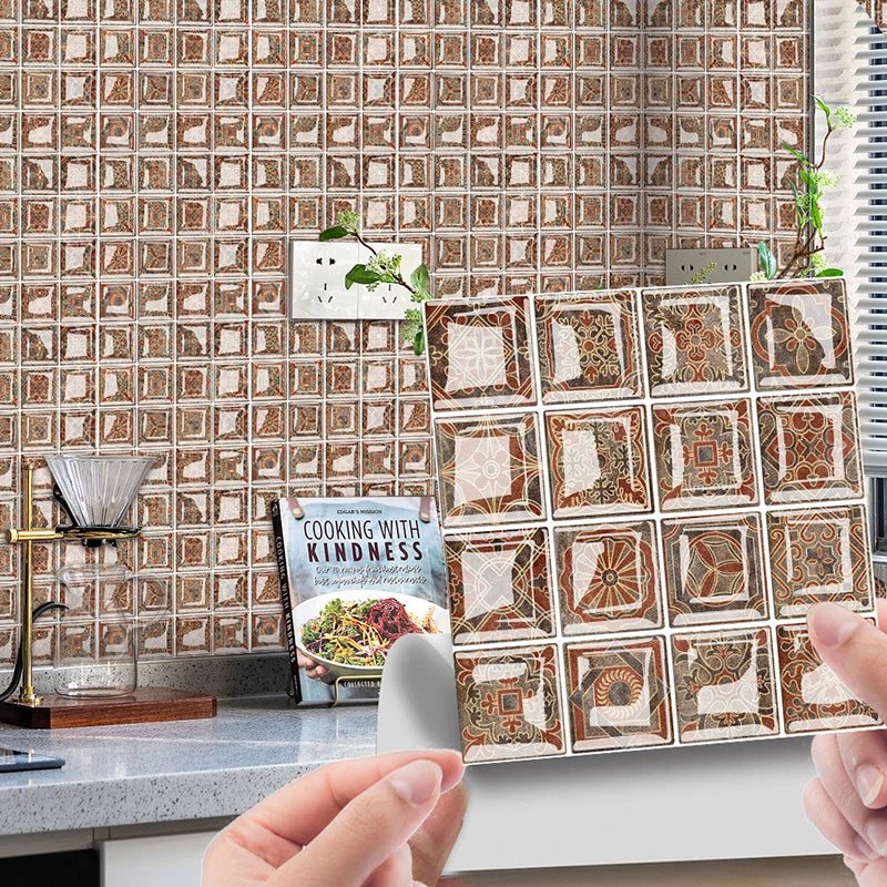 DecoMosaic 3D Mosaic Wall Tile Stickers Bowlift