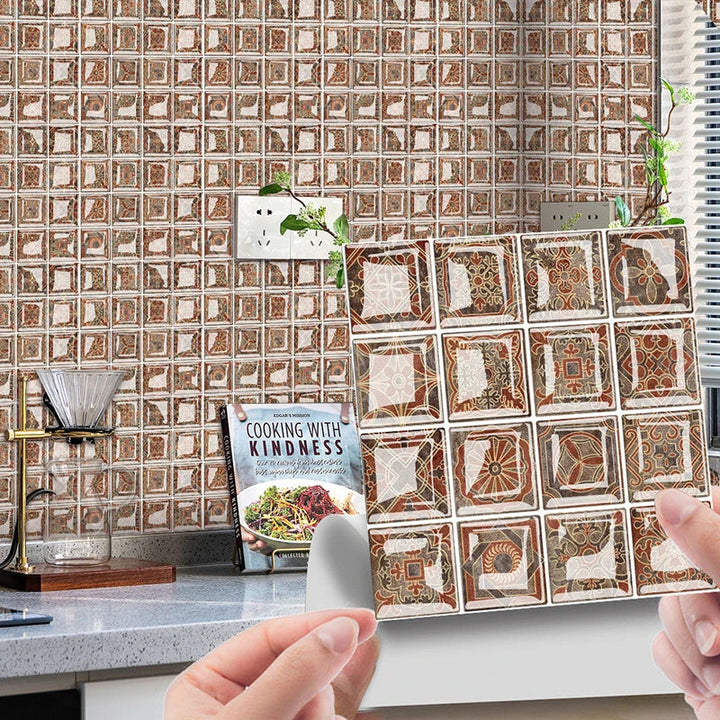 DecoMosaic 3D Mosaic Wall Tile Stickers Bowlift