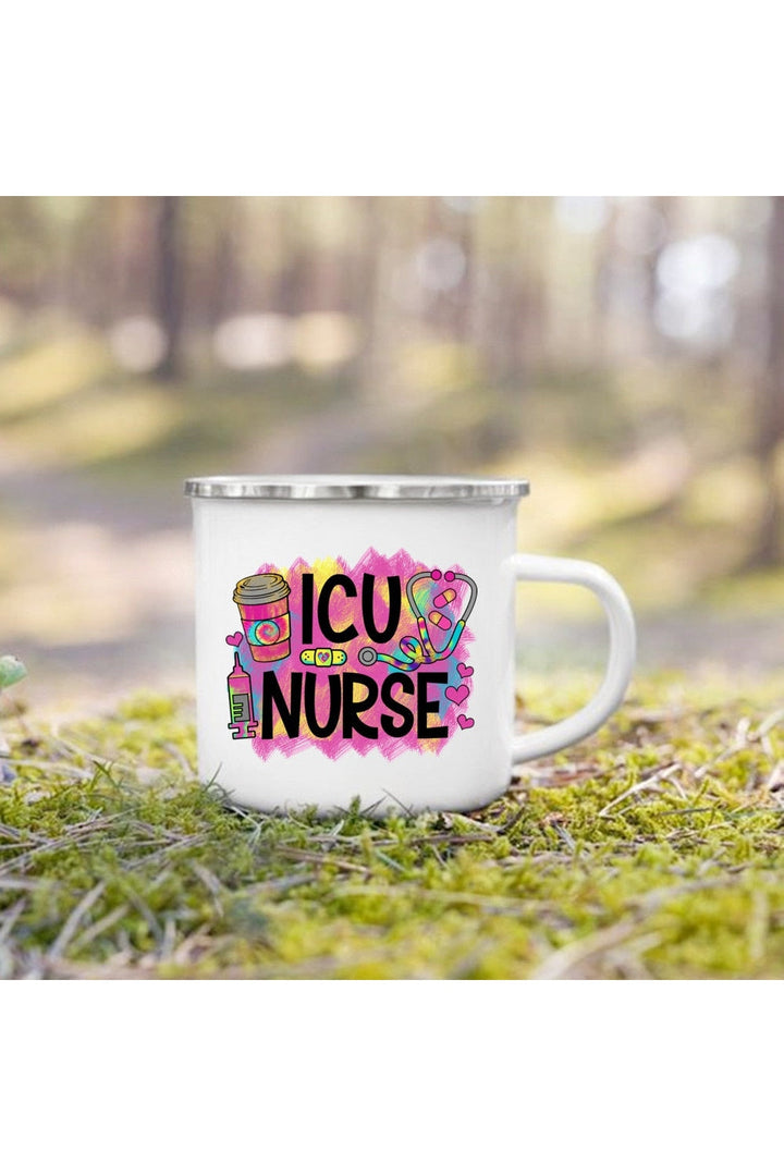 Life Themes Enamel Cup | Bowlift