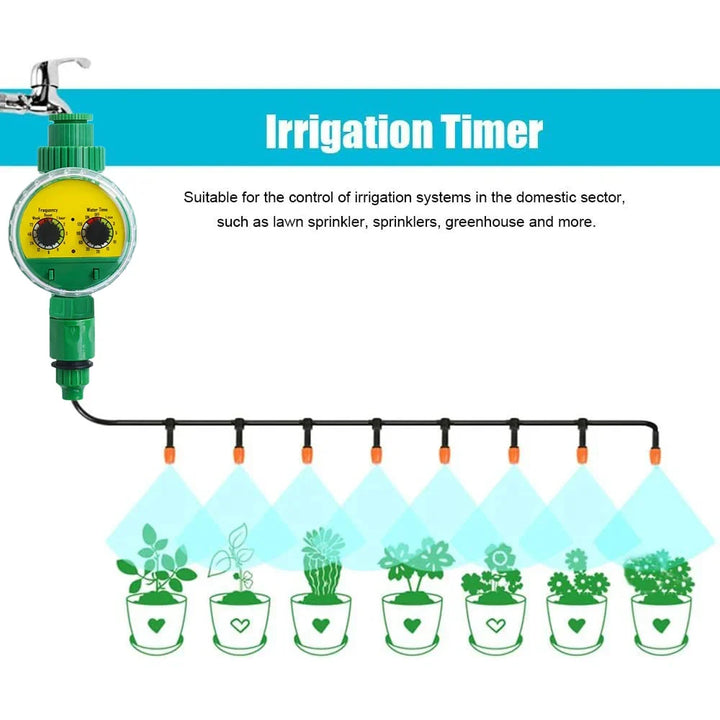 Programmable irrigation timer for garden | Bowlift