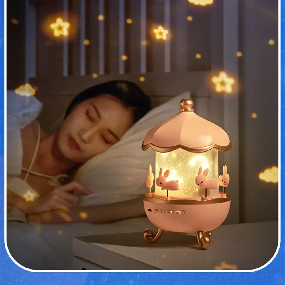 Magical Bunny LED Night Light Projector | Bowlift