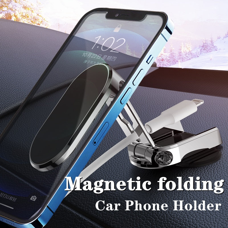 BowLift | Rotatable Magnetic Dashboard Car Phone Holder