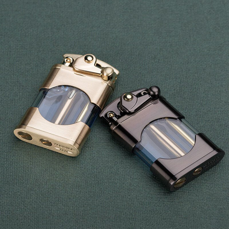 Elegant Retro Slim Metal Lighter | Bowlift