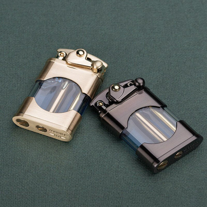 Elegant Retro Slim Metal Lighter | Bowlift