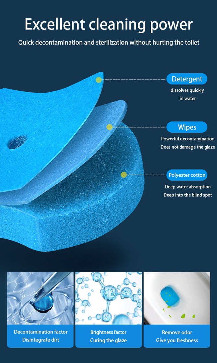BowLift | Long Handle Disposable Toilet Brush Set