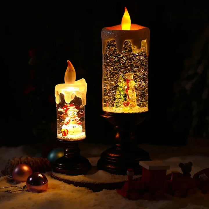 BowLift | Snowfall Crystal Christmas Candle Light