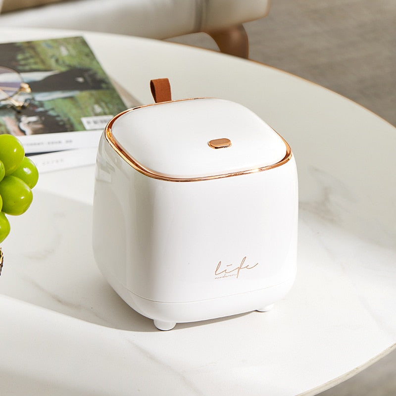 LuxeBin - Elegant Table Trash Can for Your Space Bowlift