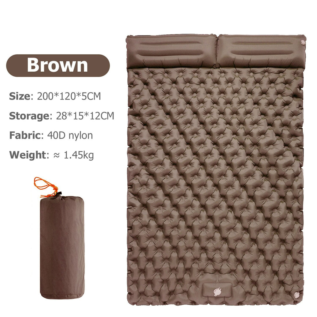 BowLift | Portable Inflatable Built-in Pillow Nature Nest Camping Bed