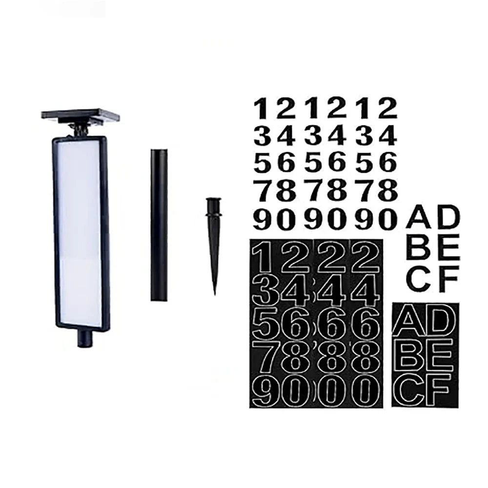 BowLift | Solar Address Sign Light