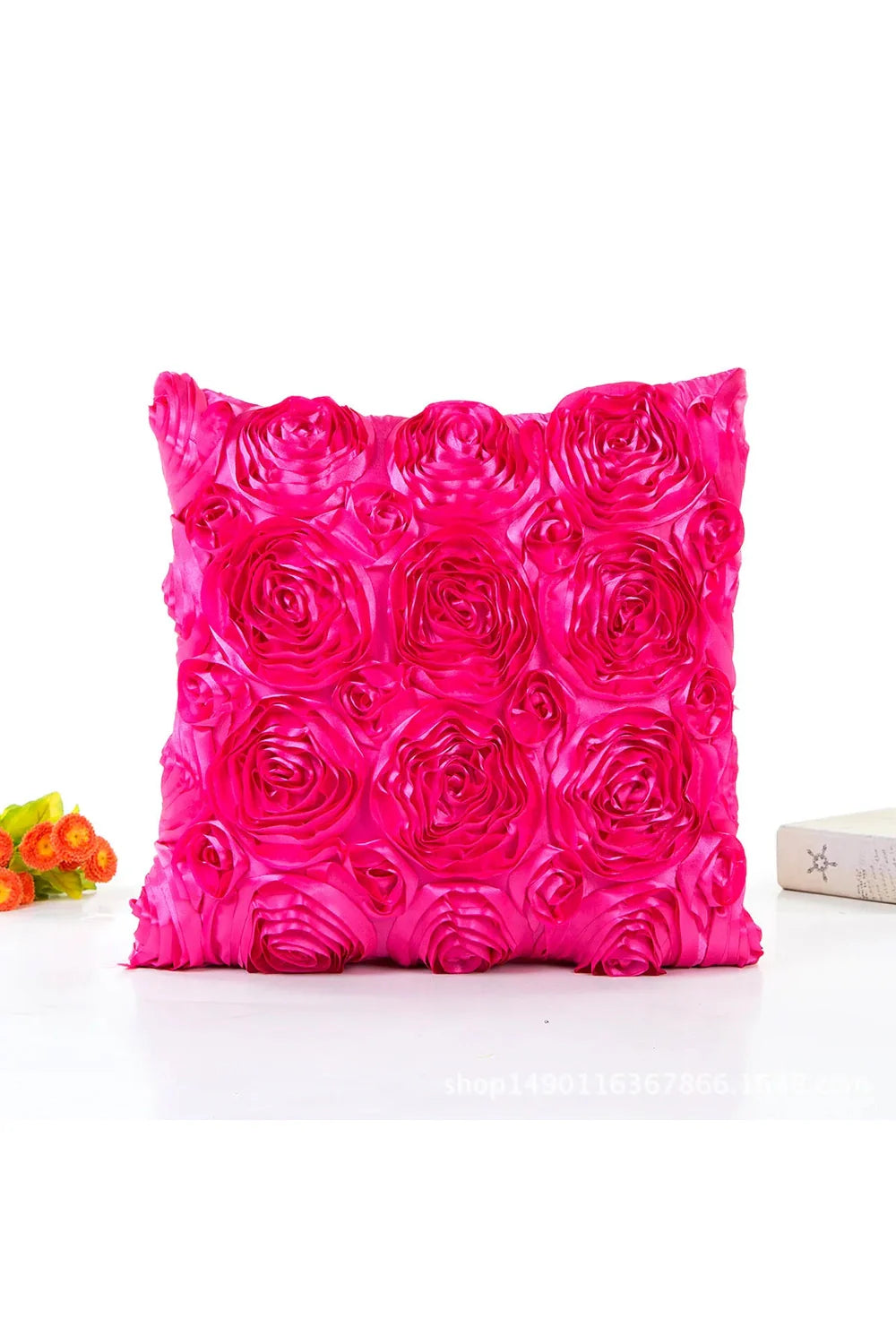 3D Rose cushion cover | Bowlift