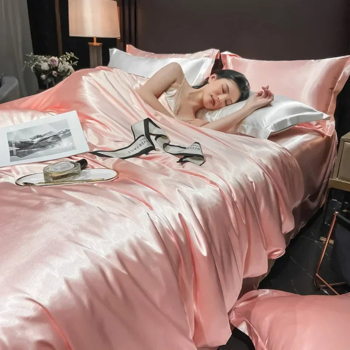 BowLift | Luxurious Silk Bed Set