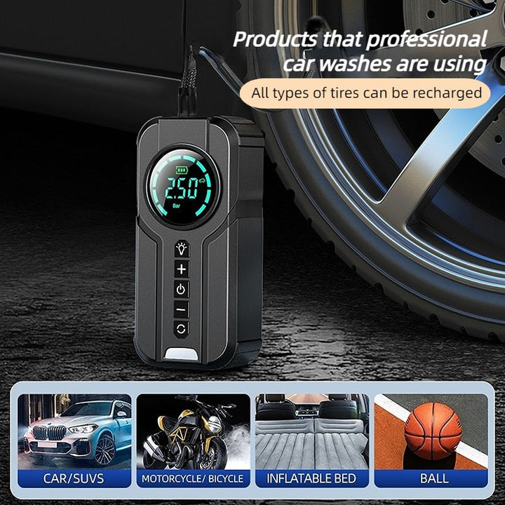 BowLift | CarBoost Smart Digital Tire Air Inflator