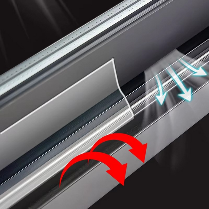 BowLift | 16.4 Ft Transparent Self-Adhesive Door Weatherstrip