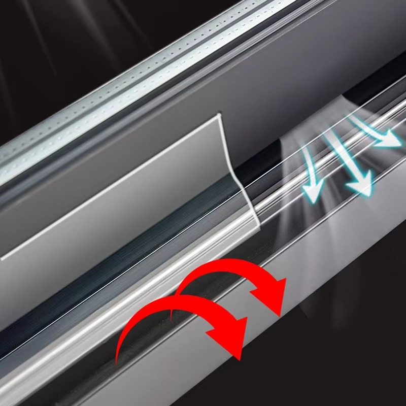 BowLift | 16.4 Ft Transparent Self-Adhesive Door Weatherstrip