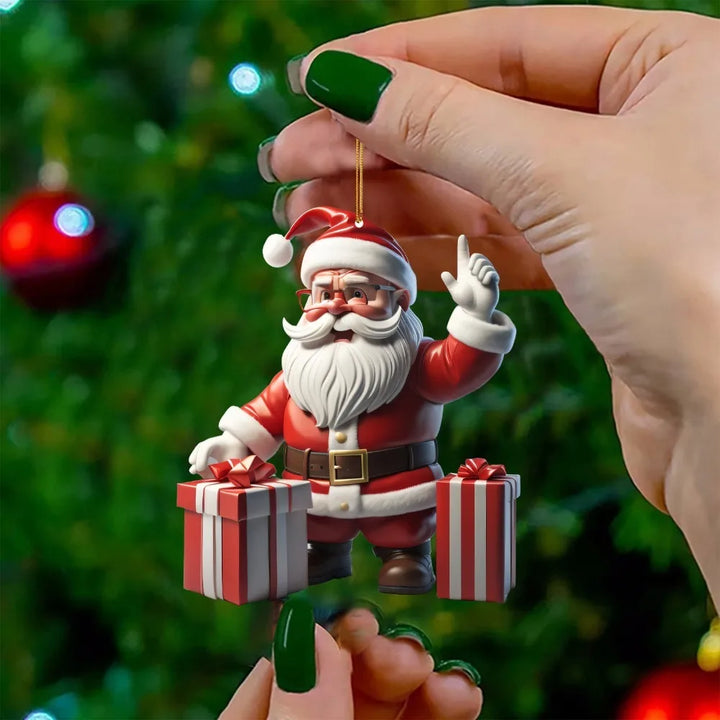 BowLift | SantaHangs | Mini Santa Decorations