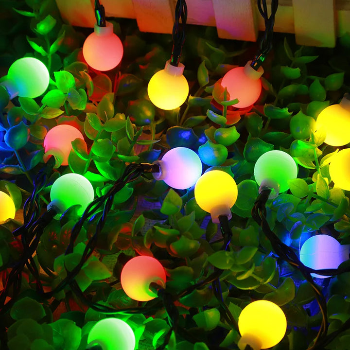 Solar-Powered Party Lights - SolarGlow | Bowlift