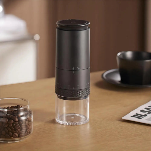 BowLift | 1500mAh Electric Coffee Grinder External Adjustable Type-C Charging Coffee Grinder Bean Grinding Machine Coffee Maker