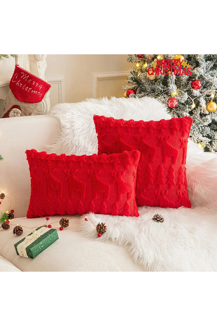 Plush Christmas pillowcase | Bowlift