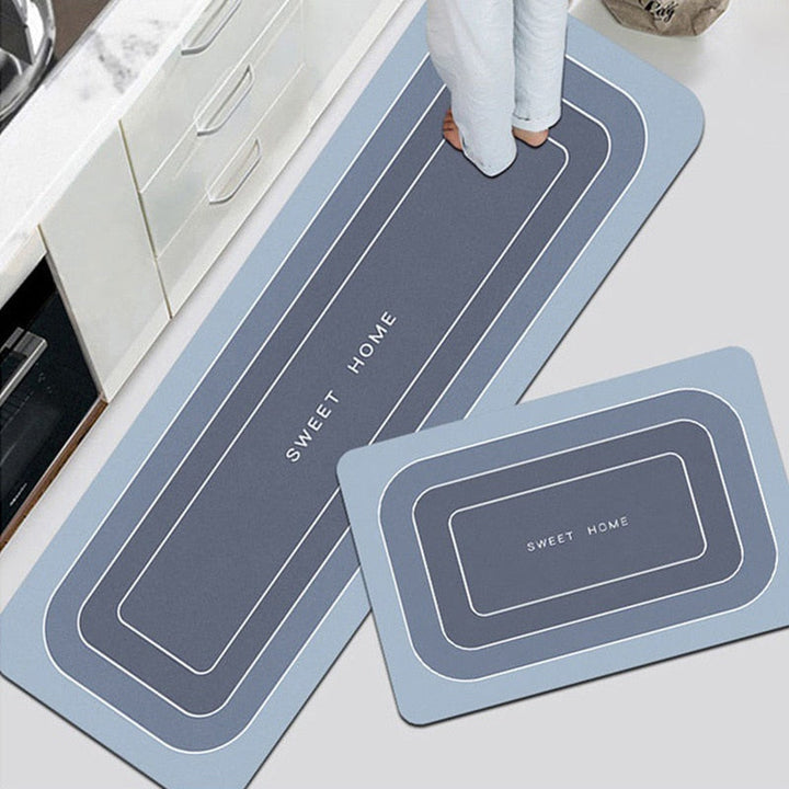 Modern Water Absorbent Anti-slip Area Rugs | Bowlift