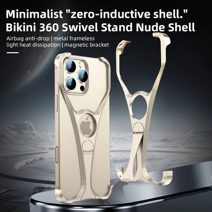 BowLift | Alloy Metal Frameless Phone Case