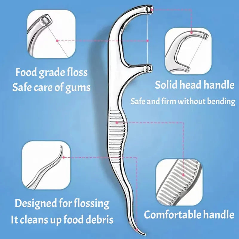 BowLift | Stainless Steel Reusable Toothpick Set
