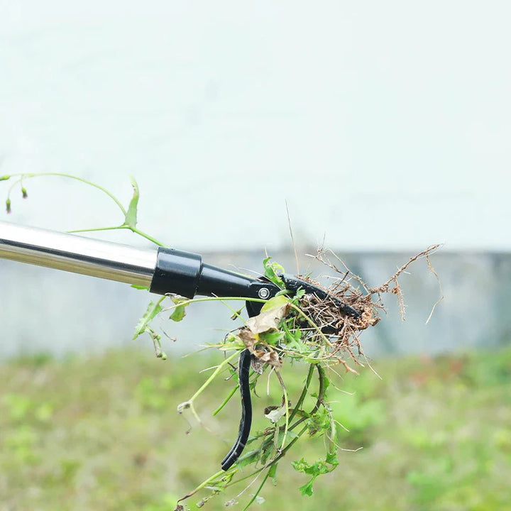 BowLift | Weed Puller without Bending – Root Remover with Scoop Clip for the Garden