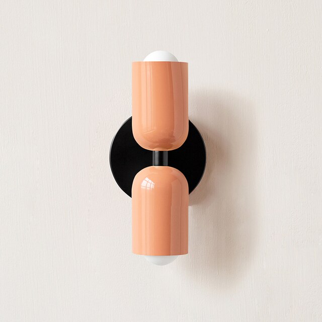 LuxeTwilight - Double LED Wall Lamp for Stylish Lighting | Bowlift
