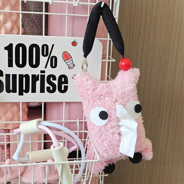 Fluffy Face Tissue Holder | Bowlift