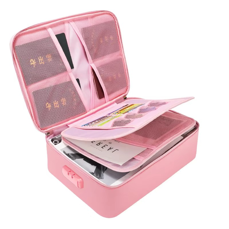 BowLift | Fireproof and Waterproof Document Organizer Bag – Portable Protective Storage for Travel and Home Security