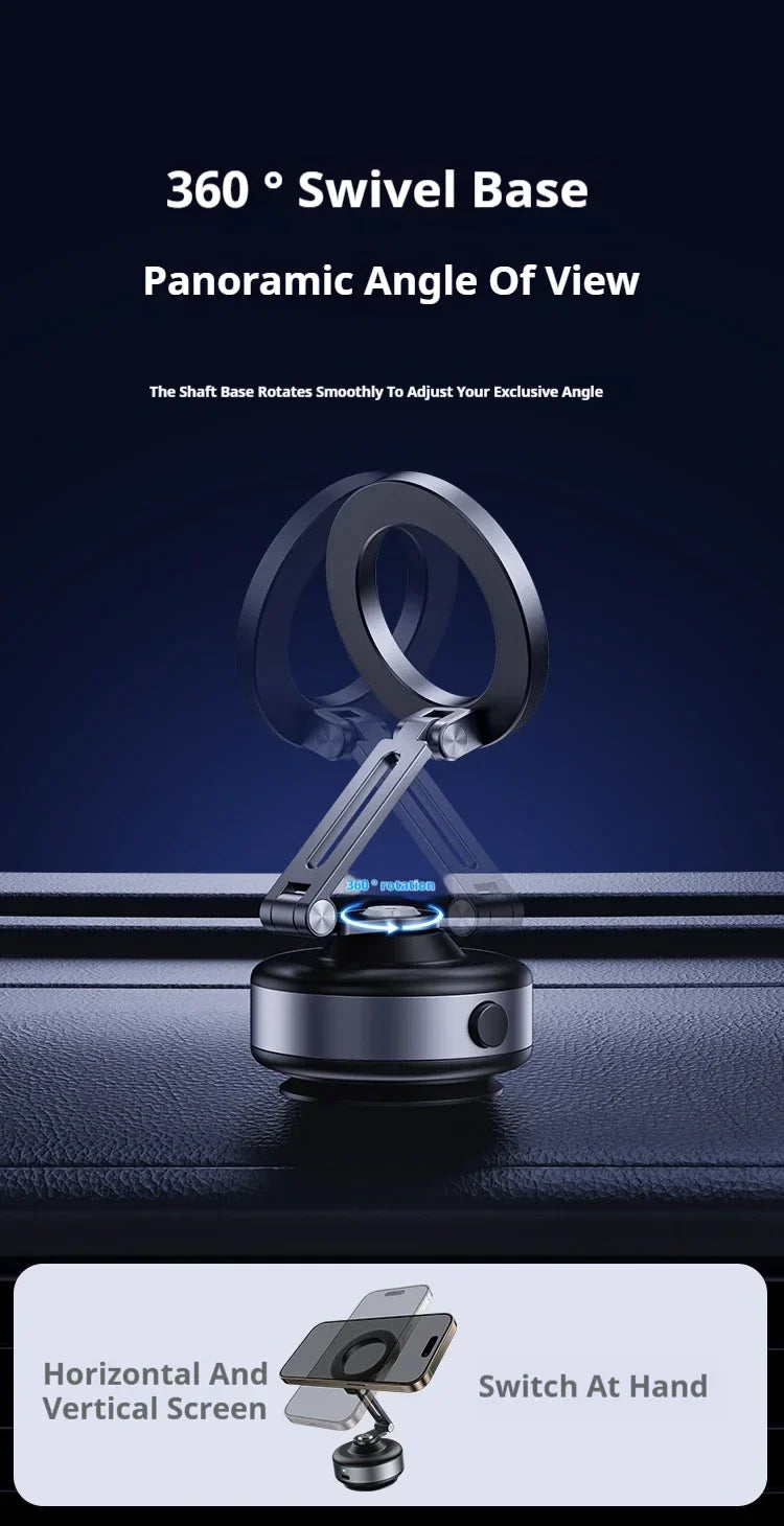 BowLift | Magnetic Vacuum Adsorption Phone Holder