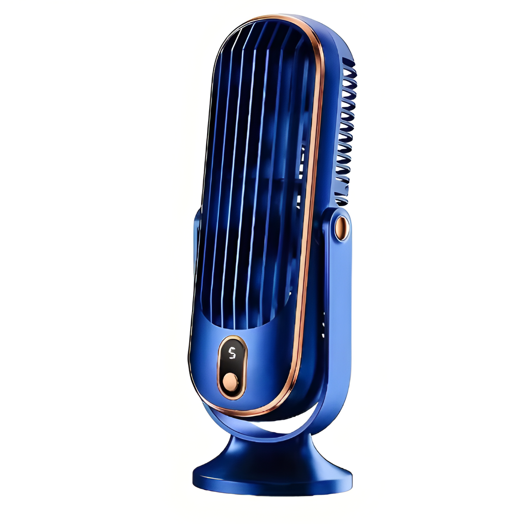 Compact High-Power Portable Desktop Fan - USB Rechargeable | Bowlift