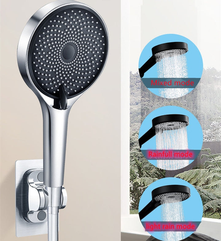 BowLift | Galaxy Adjustable Large Shower Head
