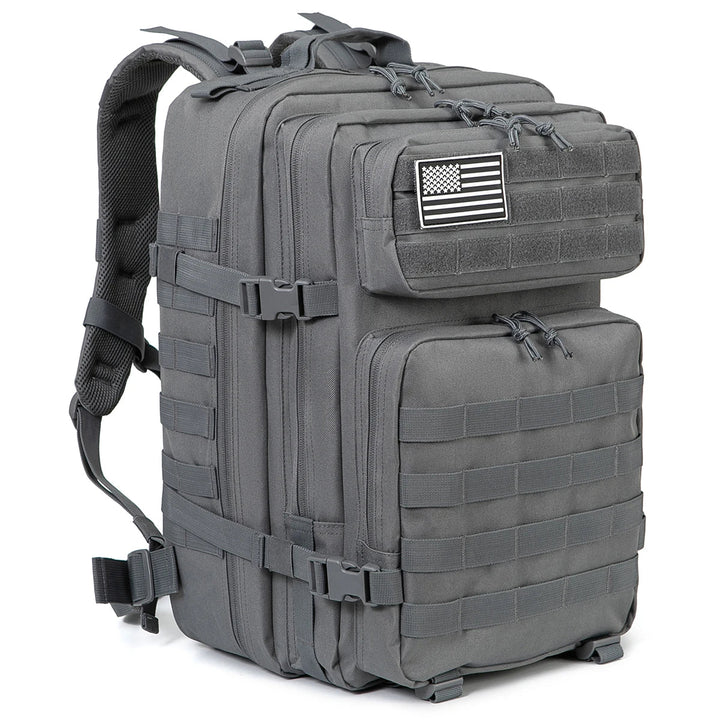 BowLift | TACTICO45 45 L Outdoor Rucksack | Molle-System | 3-Day Capacity | Robust & Multifunctional – Black/Khaki/Olive