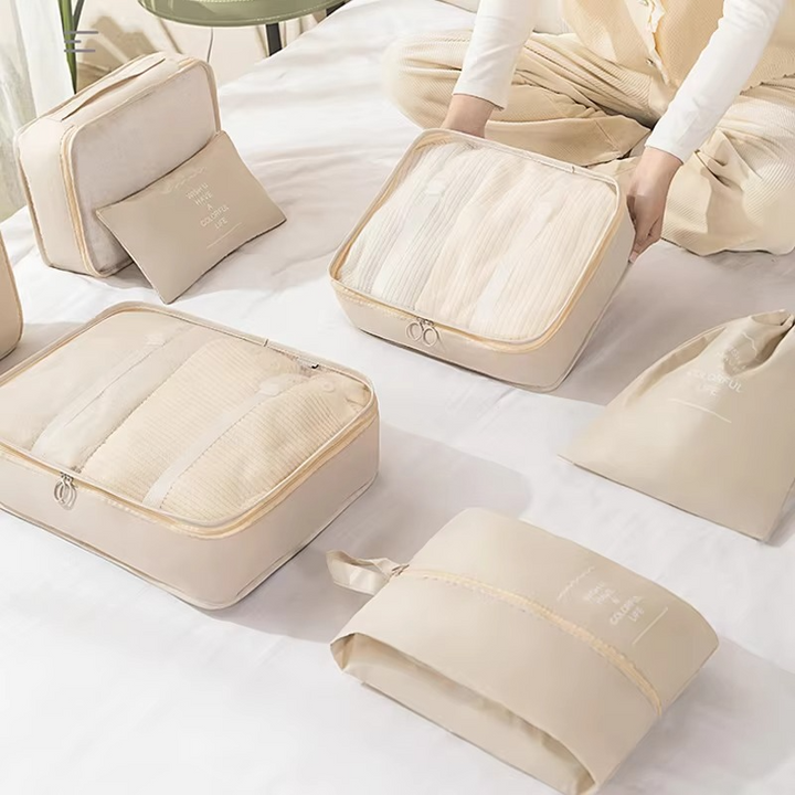 BowLift | Travel Organizer Packing Cube Set for Luggage and Wardrobe Storage