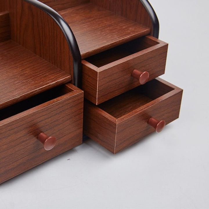 On Point Wood Desktop Organizer | Bowlift