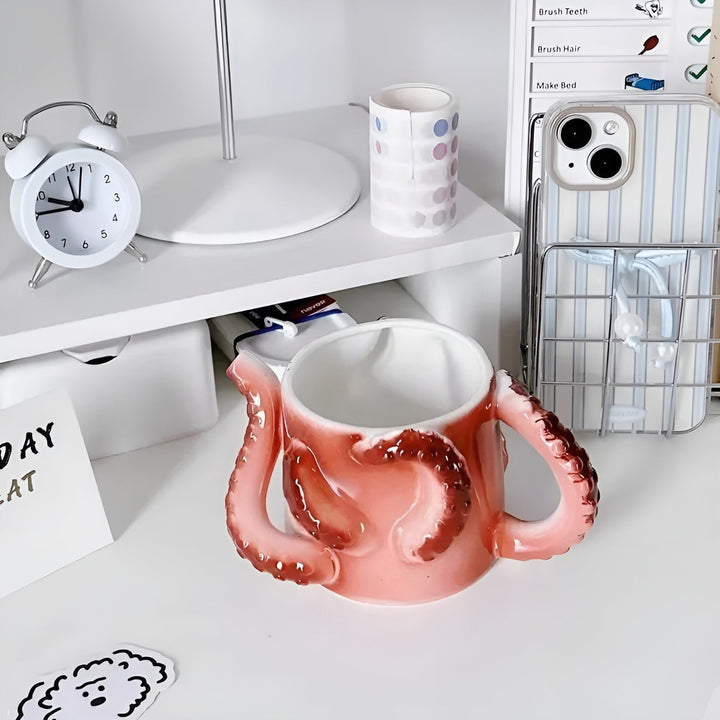 BowLift | Octopus Tentacle Ceramic Coffee Mug