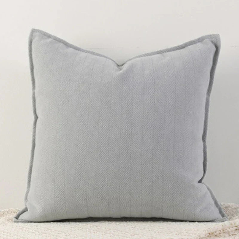 Simple Chenille Pillow Cover for Living Room & Bedroom Decoration – Soft Pillowcase for Modern Home | Bowlift