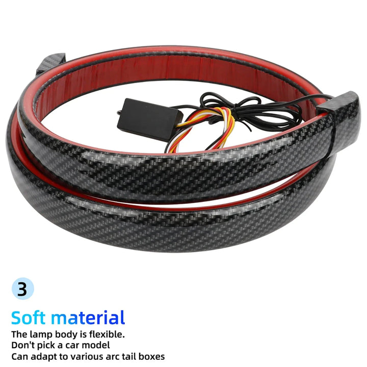 BowLift | Carbon Fiber Car LED Spoiler Light Strip