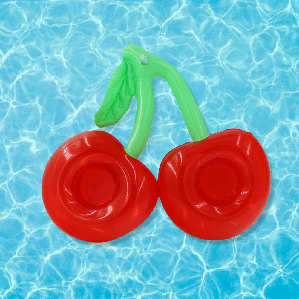 BowLift | Floata CherryCup | Inflatable Drink Holder | Pool Party Must-Have | Fruity Design