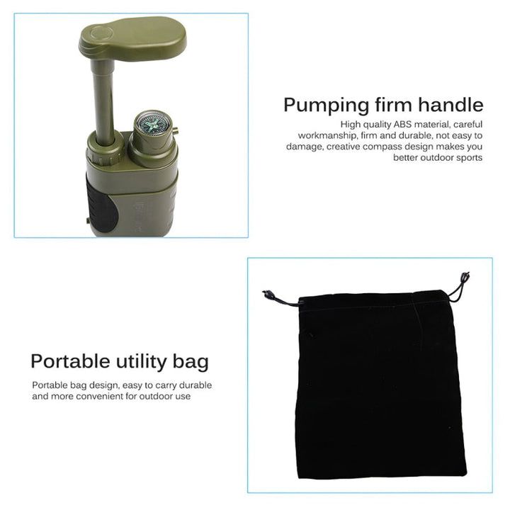 BowLift | Outdoor Water Filter Camping Survival Tool